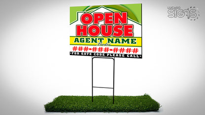 Yard Signs 24x18 Inches Custom Print double side (4 Pcs Sets ) $22.99each